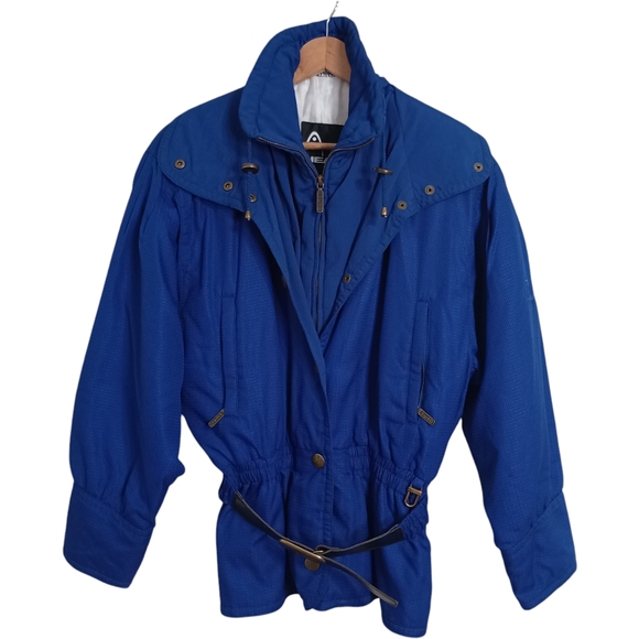 Vintage HEAD insulated ski jacket with belt - Picture 1 of 15